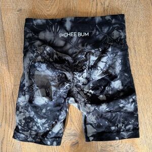 PCHEE BUM Black and Gray Shorts